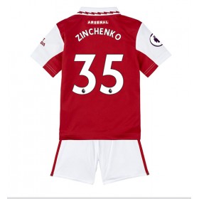 Baby Fußballbekleidung Arsenal Oleksandr Zinchenko #35 Heimtrikot 2022-23 Kurzarm (+ kurze hosen)
